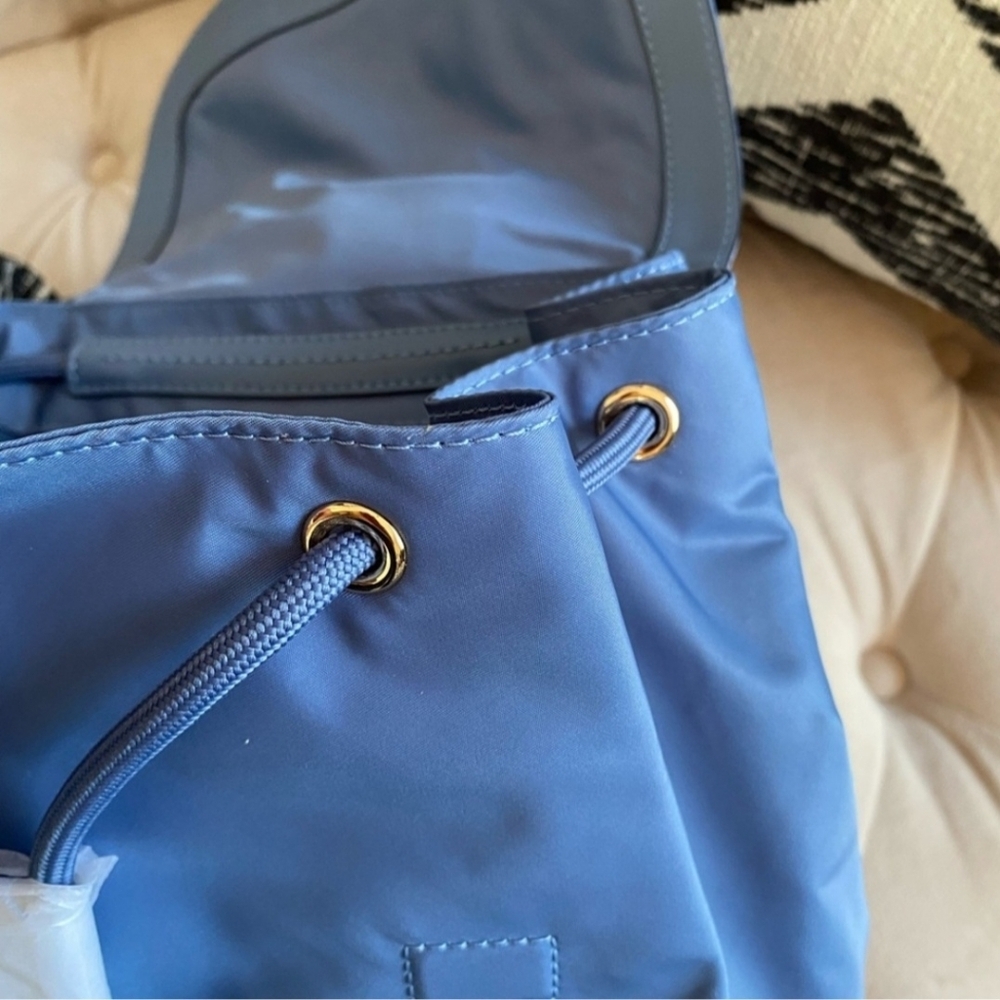 Tory Burch Oceanside Nylon Flap Backpack NWT - Picture 7 of 13